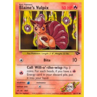 Blaine's Vulpix - 66/132 - Gym Challenge Thumb Nail