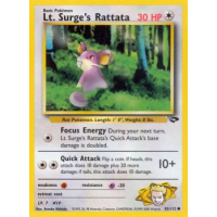 Lt. Surge's Rattata - 85/132 - Gym Challenge Thumb Nail