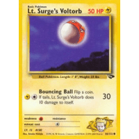 Lt. Surge's Voltorb - 86/132 - Gym Challenge Thumb Nail