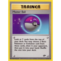 Master Ball - 116/132 - Gym Challenge Thumb Nail