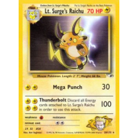 Lt. Surge's Raichu - 28/132 - Gym Heroes Thumb Nail