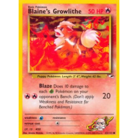 Blaine's Growlithe - 62/132 - Gym Heroes Thumb Nail