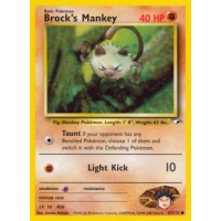 Brock's Mankey - 67/132 - Gym Heroes Thumb Nail