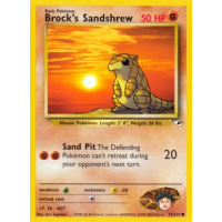 Brock's Sandshrew - 72/132 - Gym Heroes Thumb Nail