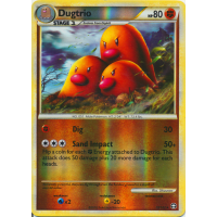 Dugtrio - 19/102 (Reverse Foil) - HS Triumphant Thumb Nail