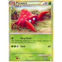 Parasect - 48/123 - HeartGold SoulSilver Thumb Nail