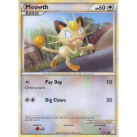 Meowth - 75/123 - HeartGold SoulSilver Thumb Nail