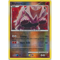 Rhyhorn - 122/147 (Reverse Foil) - Platinum Supreme Victors Thumb Nail