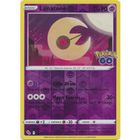 Lunatone - 034/078 (Reverse Foil) - Pokemon GO Thumb Nail