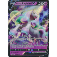 Galarian Rapidash V - SWSH111 Jumbo Size - Pokemon Oversized Cards Thumb Nail