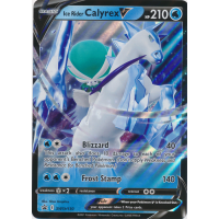 Ice Rider Calyrex V Jumbo Size - SWSH130 - Pokemon Oversized Cards Thumb Nail