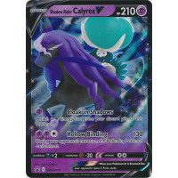 Shadow Rider Calyrex V Jumbo Size - SWSH131 - Pokemon Oversized Cards Thumb Nail