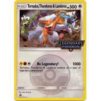 Tornadus, Thundurus & Landorus Jumbo Size - Pokemon Oversized Cards Thumb Nail
