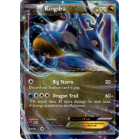 Kingdra-EX - 73/124 Jumbo Size - Pokemon Oversized Cards Thumb Nail