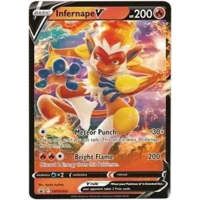 Infernape V - SWSH252 Jumbo Size - Pokemon Oversized Cards Thumb Nail
