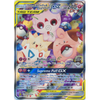 Togepi & Cleffa & Igglybuff-GX (Alt Art) - 143a/236 - SM Cosmic Eclipse Thumb Nail