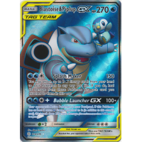 Blastoise & Piplup-GX (Full Art) - 214/236 - SM Cosmic Eclipse Thumb Nail