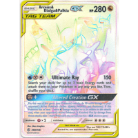 Arceus & Dialga & Palkia-GX (Rainbow Rare) - 258/236 - SM Cosmic Eclipse Thumb Nail