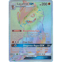 Lycanroc-GX (Rainbow Rare) - 156/145 - SM Guardians Rising Thumb Nail