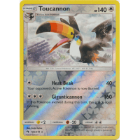 Toucannon - 166/214 (Reverse Foil) - SM Lost Thunder Thumb Nail