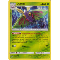 Dustox - 28/214 (Reverse Foil) - SM Lost Thunder Thumb Nail