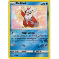 Delibird - 57/214 (Reverse Foil) - SM Lost Thunder Thumb Nail