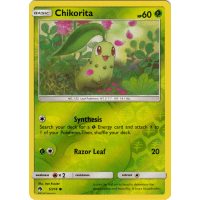 Chikorita - 5/214 (Reverse Foil) - SM Lost Thunder Thumb Nail