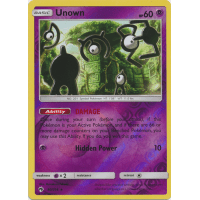 Unown - 90/214 (Reverse Foil) - SM Lost Thunder Thumb Nail