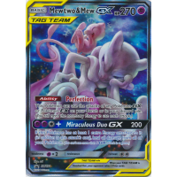 Mewtwo & Mew-GX (Alt Full Art) - SM191 - SM Promos Thumb Nail