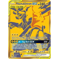 Pikachu & Zekrom-GX (Secret Rare) - SM248 - SM Promos Thumb Nail