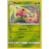 Weedle - 2/181 (Reverse Foil) - SM Team Up Thumb Nail