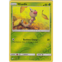 Weedle - 3/181 (Reverse Foil) - SM Team Up Thumb Nail