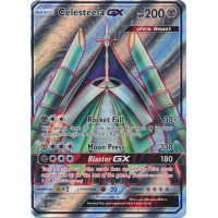 Card Celesteela-GX 144/156 da coleção Ultra Prism