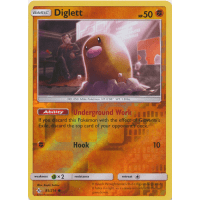 Diglett - 85/214 (Reverse Foil) - SM Unbroken Bonds Thumb Nail