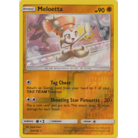 123/236 Meloetta, Rare Reverse Holo Card