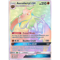 Aerodactyl-GX (Rainbow Rare) - 244/236 - SM Unified Minds Thumb Nail