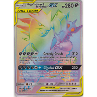 Mega Sableye & Tyranitar-GX (Rainbow Rare) - 245/236 - SM Unified Minds Thumb Nail