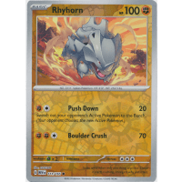 Rhyhorn - 111/165 (Reverse Foil) - SV 151 Thumb Nail