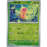 Weedle - 013/165 (Reverse Foil) - SV 151 Thumb Nail