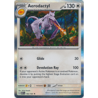 Pokemon Trading Card Game 142/165 Aerodactyl : Rare Holo Card