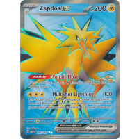 Zapdos ex (Full Art) - 192/165 - SV 151 Thumb Nail