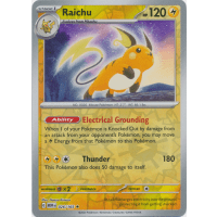 Raichu - 026/165 (Reverse Foil) - SV 151 Thumb Nail