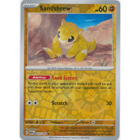 Sandshrew - 027/165 (Reverse Foil) - SV 151 Thumb Nail