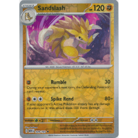 Sandslash - 028/165 (Reverse Foil) - SV 151 Thumb Nail