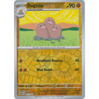 Dugtrio - 051/165 (Reverse Foil) - SV 151 Thumb Nail