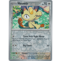 Meowth - 052/165 (Reverse Foil) - SV 151 Thumb Nail