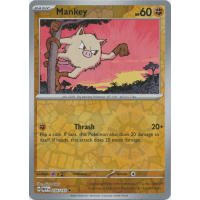 Mankey - 056/165 (Reverse Foil) - SV 151 Thumb Nail