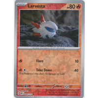 Larvesta - 040/197 (Reverse Foil) - SV Obsidian Flames Thumb Nail