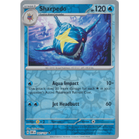 Sharpedo - 047/197 (Reverse Foil) - SV Obsidian Flames Thumb Nail