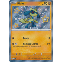 Riolu (Shiny) - 173/091 - SV Paldean Fates Thumb Nail